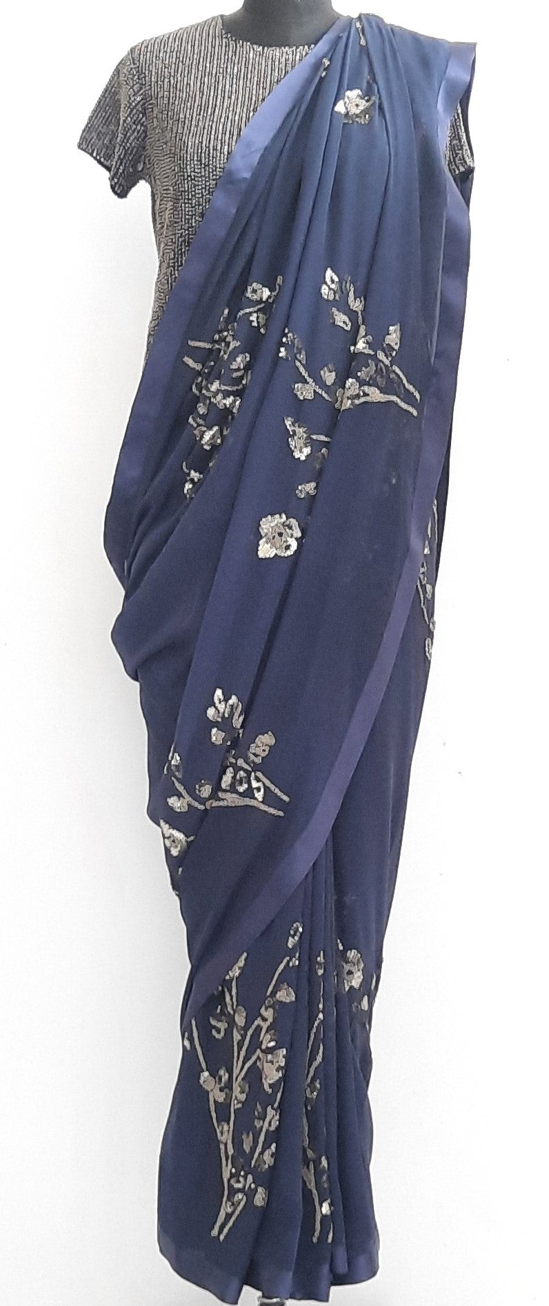 BLUE SAREE - PCH 169.6