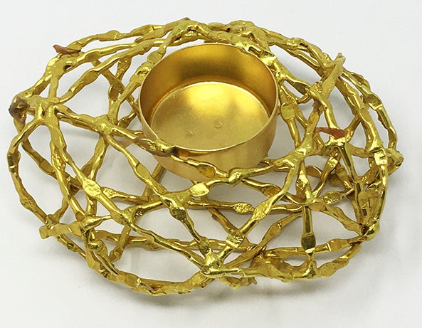 HAMMERED WRAP TEALIGHT - ADY 5.14
