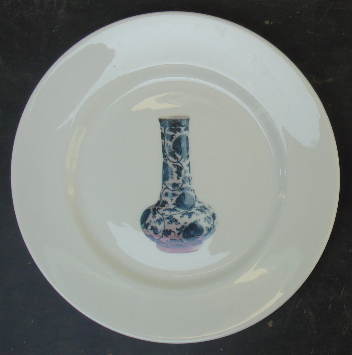 BLUE & WHITE SALAD & DINNER PLATES SET OF 6 - TC 409.4DP