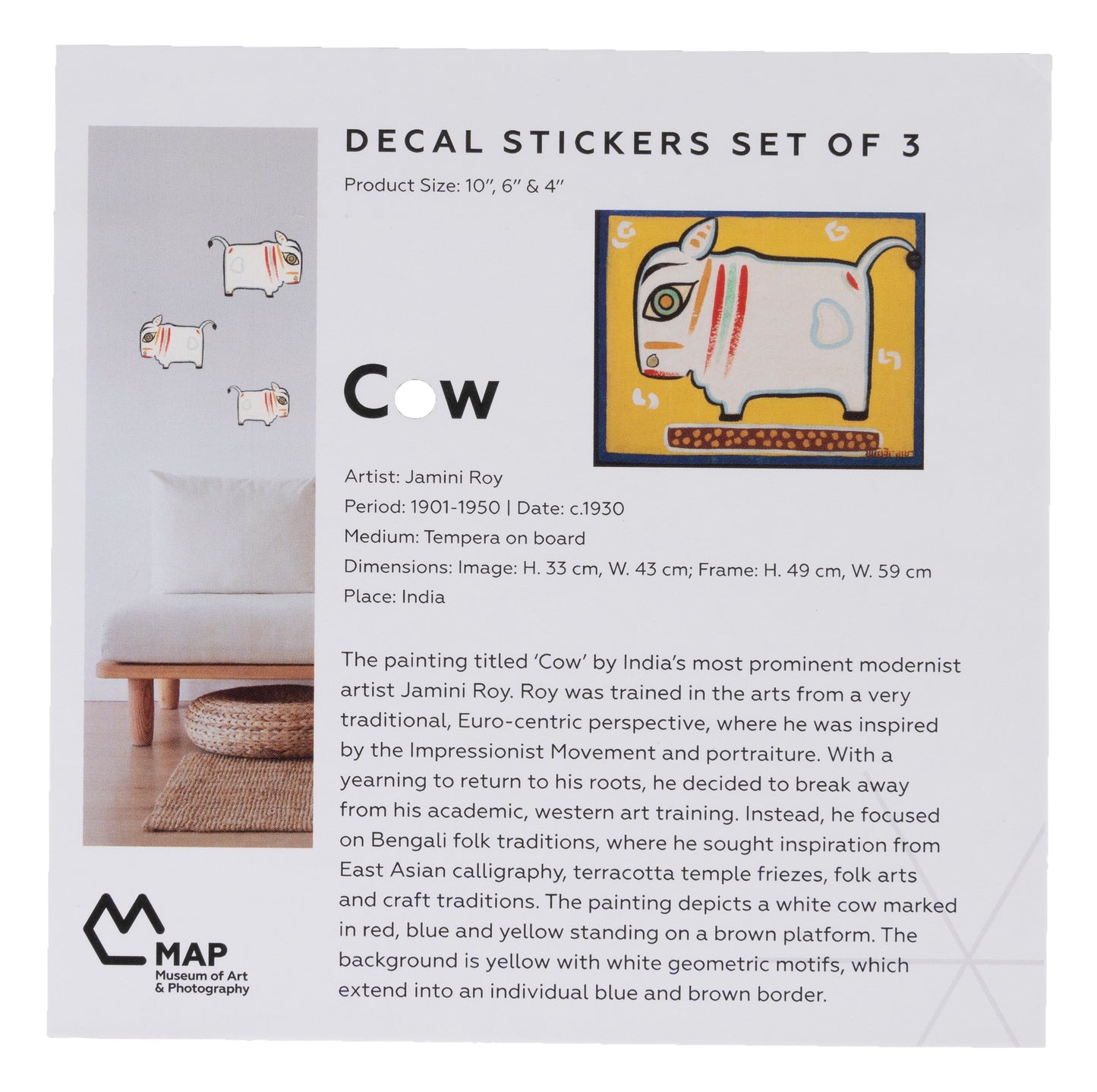 Decal Stickers set of 3