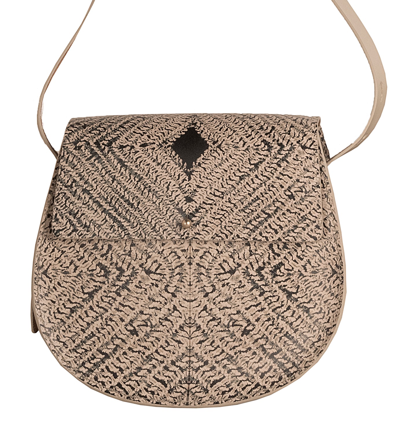 Leather Round Sling Bag The Cinnamon Store
