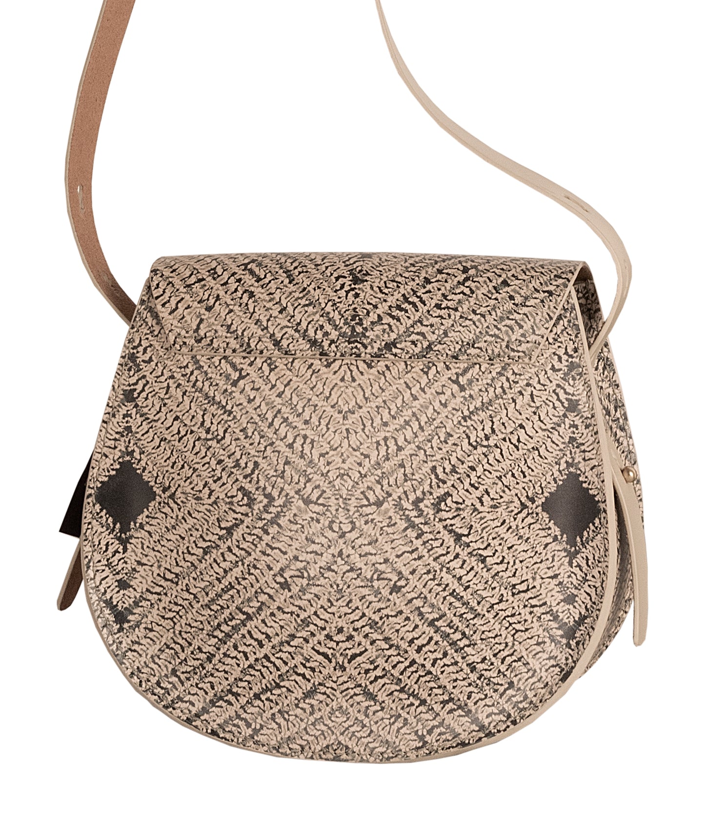 Leather Round Sling Bag The Cinnamon Store