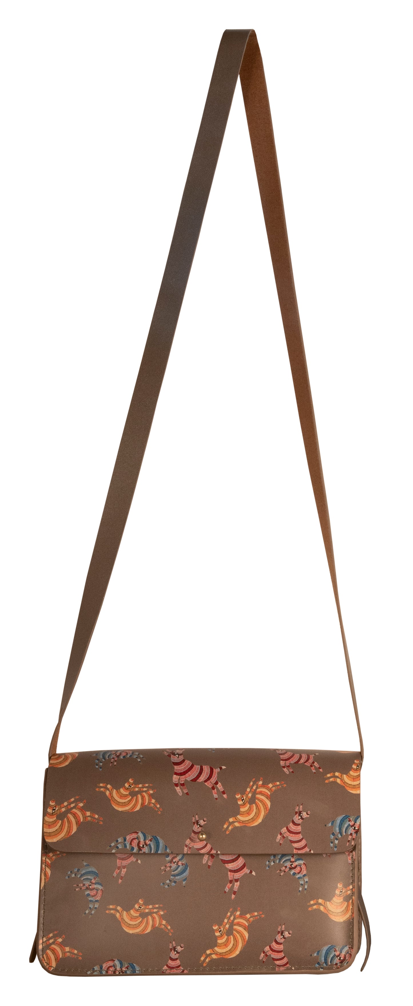 Leather - Rectangle Sling Bag